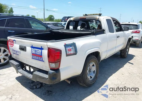 2022 Toyota Tacoma Sr from USA, damaged, VIN 3TYRX5GN2NT049596